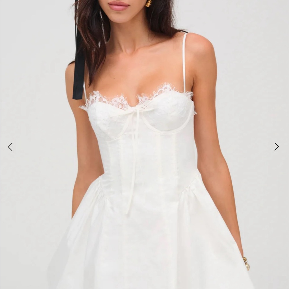 For Love And Lemons - Shae Mini Dress - White